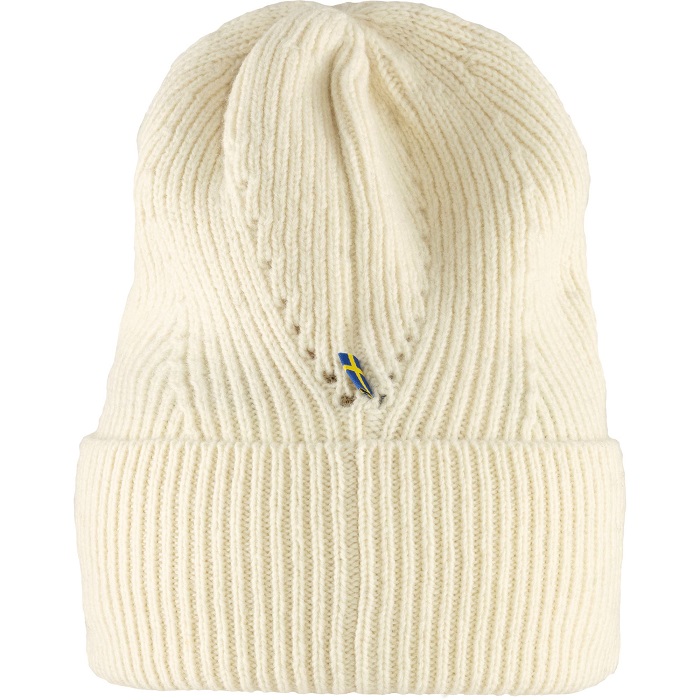 Шапка Fjallraven Directional Rib Beanie Chalk White (78143.113)